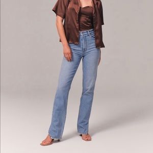 Abercrombie & Fitch 90s Straight Ultra High Rise Jeans